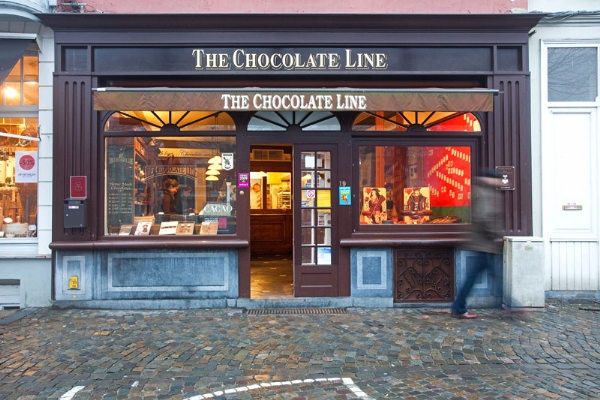 The Chocolate Line voorgevel foto Brugge